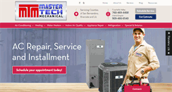 Desktop Screenshot of mastertechca.com