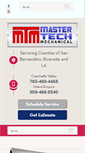 Mobile Screenshot of mastertechca.com